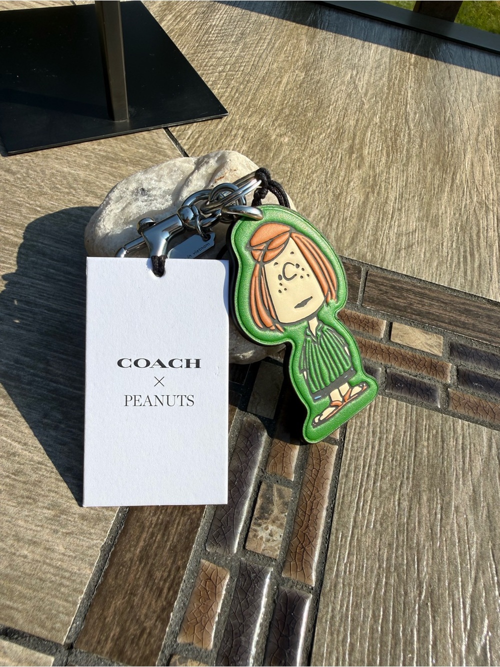 NWT Coach x Peanuts
Peppermint Patty Bag Charm Keychain - Picture 3 of 6